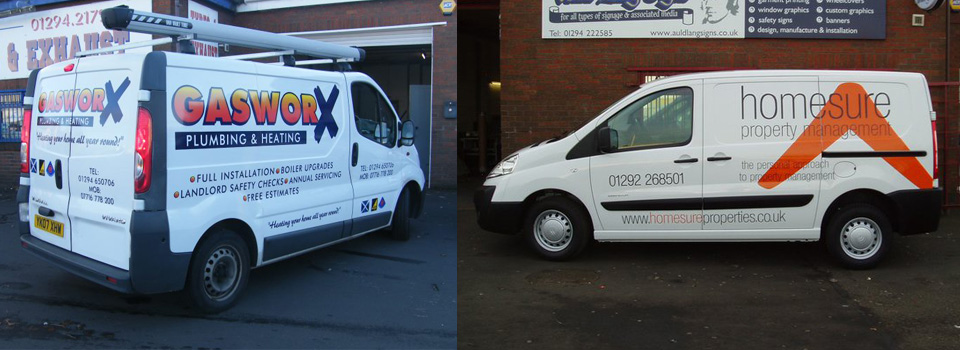 Clients for Vehicle Livery Irvine | Car and Bus Graphics | Van Wraps Ayrshire